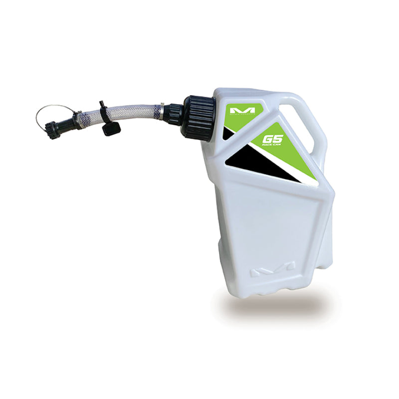 Matrix Concepts M5 Utility Can - Green, 5-Gallon Capacity with Extended Delivery Hose and Customizable Panels