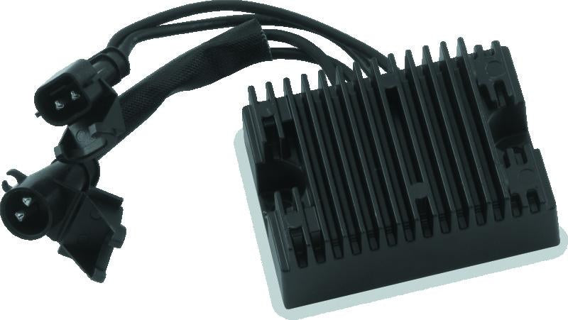 Twin Power 07-08 XL Voltage Regulator for Harley Davidson – Black Finish, 32 Amp Replacement