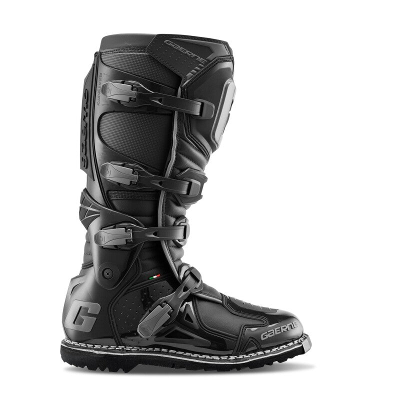 Gaerne Fastback Endurance Enduro Boot Midnight Size 13 – Durable Off-Road Motorcycle Boots with Superior Traction and Comfort