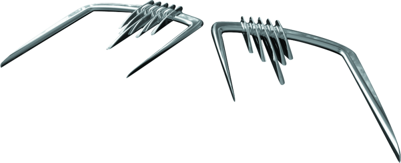 Kuryakyn Glove Box Accents for Road Glide - Chrome Trim for 2002-2013 Harley Davidson FLTR Models