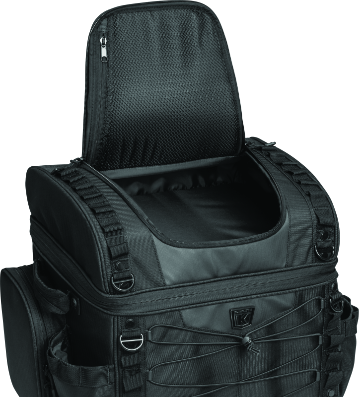 Kuryakyn Momentum Vagabond Bag Part Number 5285 – Versatile Motorcycle Seat and Rack Storage Solution