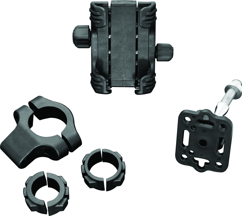 Kuryakyn Tech-Connect Bar Mount for 7/8 to 1-1/4 Inch Bars, 1-5/8 to 3-5/8 Inches Wide
