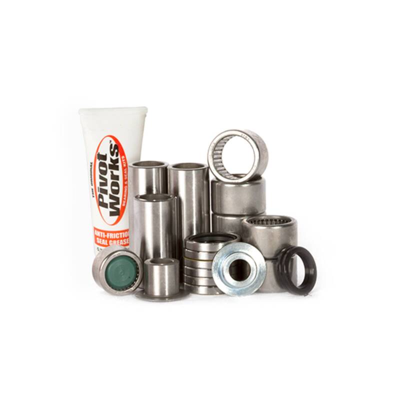 Pivot Works Kawasaki KX Linkage Bearing Kit 99-03 - Restores Rear Suspension Control