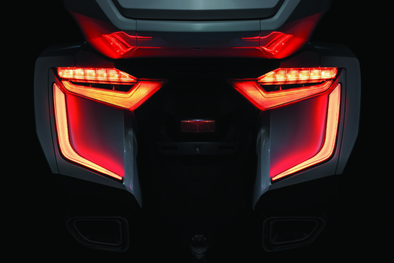 Kuryakyn Omni LED Rear Bag Accents for Honda GL1800 Gold Wing (2018-2020)