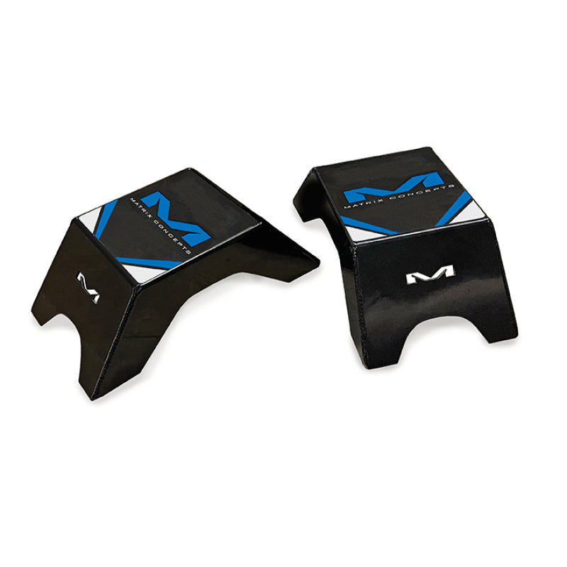 Matrix Concepts H1 Starter Blocks Set - Black and Blue Aluminum Starting Blocks