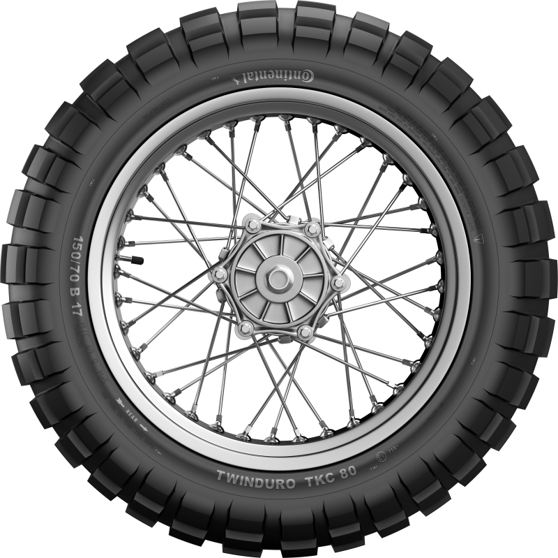Continental TKC 80 Twinduro M+S 170/60B17 Dual Sport/Adventure Rear Tire