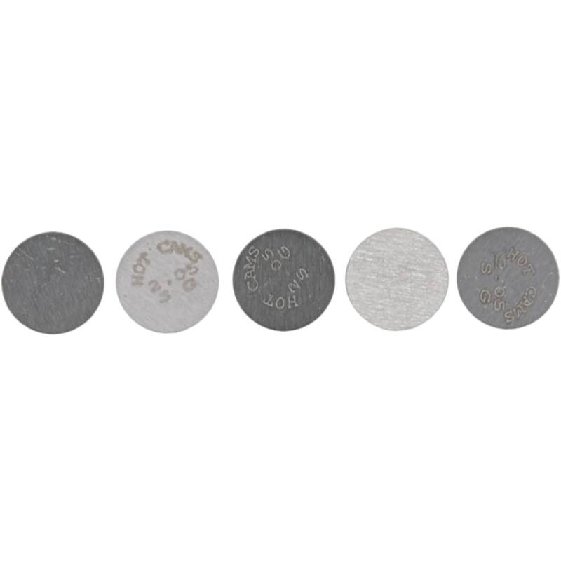 Hot Cams Shim Kit - 2.050mm Thickness, 5 Pack for Japanese, KTM, and Vintage Models