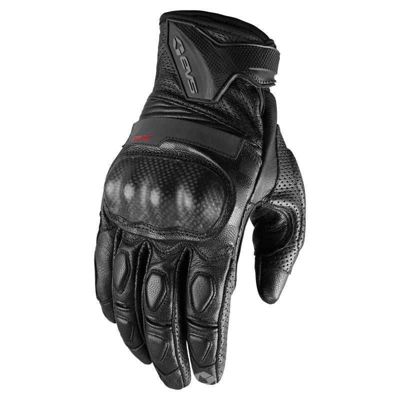 EVS NYC Street Glove Black XL – Breathable Air Mesh and Leather Powersports Gloves with Impact Protection