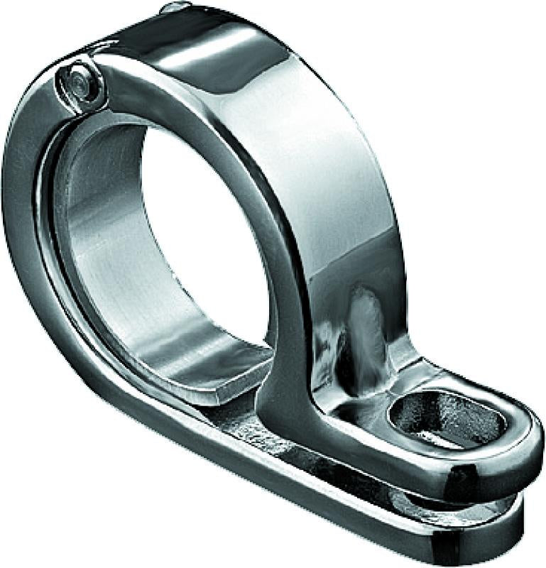 Kuryakyn P-Clamp 1-1/2 to 1-5/8 Inch Chrome PowerSports Mounting Clamp Part #4017