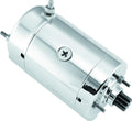 Twin Power 215509 Chrome Hitachi Starter for Harley Davidson - Replaces H-D 31570-73