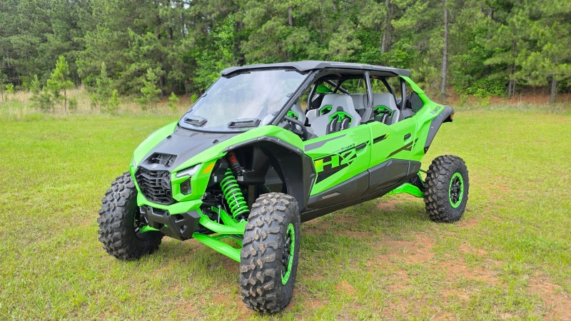 Seizmik Versa-Vent Hard Coated Windshield for Kawasaki Teryx H2 Part #50-18080kit