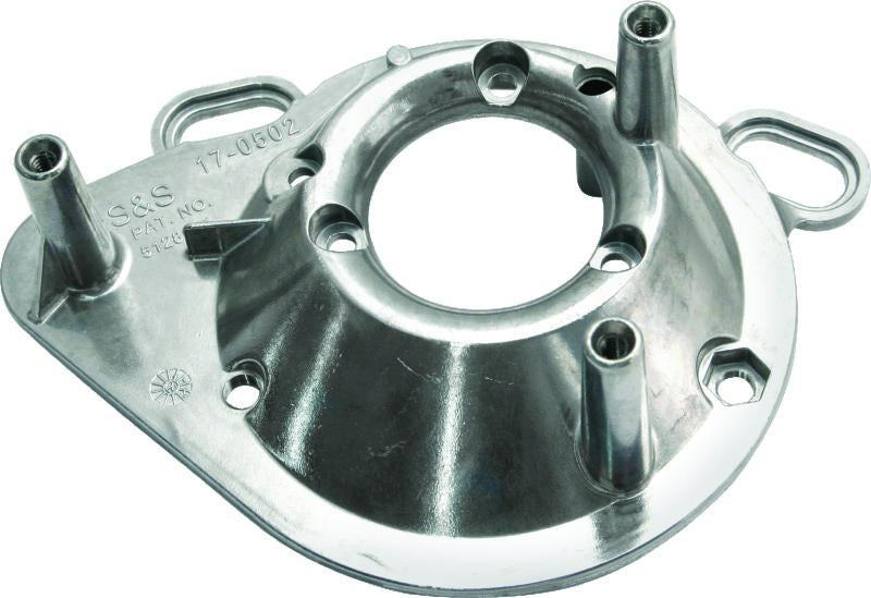 S&S Cycle Part 17-0336 Classic Teardrop Air Cleaner Backplate for Super E & G Carburetors