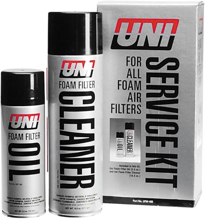 Uni Filter Unifilter Service Kit Aerosol for Powersports Engines Part UFM-400