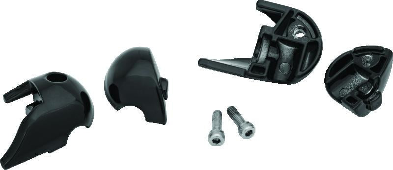 Kuryakyn Rear Atto Turn Signal Adapter Black for Indian Chieftain and Challenger Models