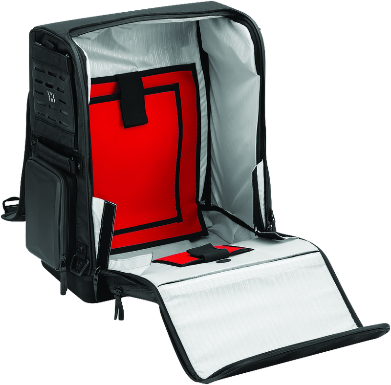 Kuryakyn Xkursion XS Odyssey Bag - Versatile 52-Liter Motorcycle Luggage with Media Storage and External Pockets