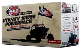Red Line UTV/ATV 10W50 PowerPack - Complete Lubrication Kit for Select Polaris Vehicles