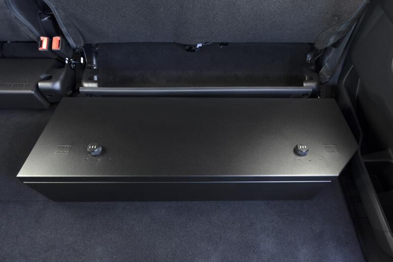 Tuffy Products Underseat Lockbox for Ford F-150 and Super Duty Trucks with Combo Lock – Secure Storage Under Rear Seat