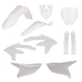 Acerbis Full Plastic Kit for Yamaha YZ250F and YZ450F Models with Tank Cover in White