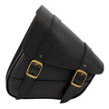 Willie & Max Brass Monkey Swingarm Bag for Triangulated Swingarms - Black