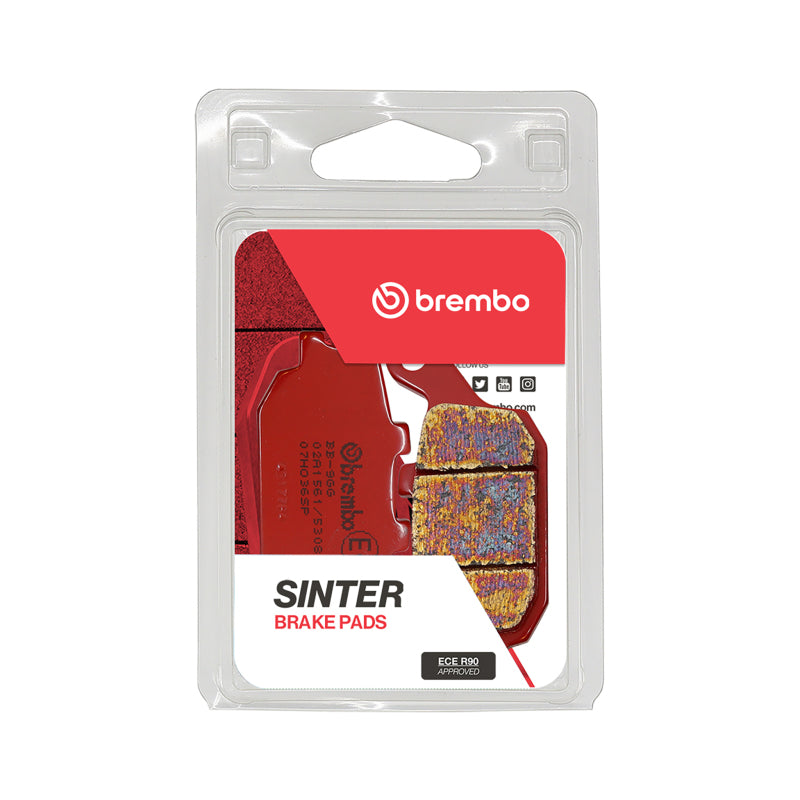 Brembo Powersports 07HO36SP Rear Sintered Brake Pad for Honda CBR and CB Models