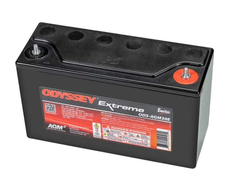 Odyssey Battery Powersport Extreme AGM Battery (Part Number ODS-AGM30E)