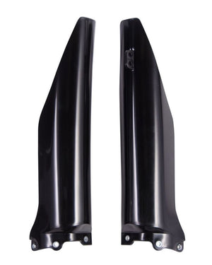 Acerbis 04-06 Kawasaki KX125/KX250 Lower Fork Cover Set - Black