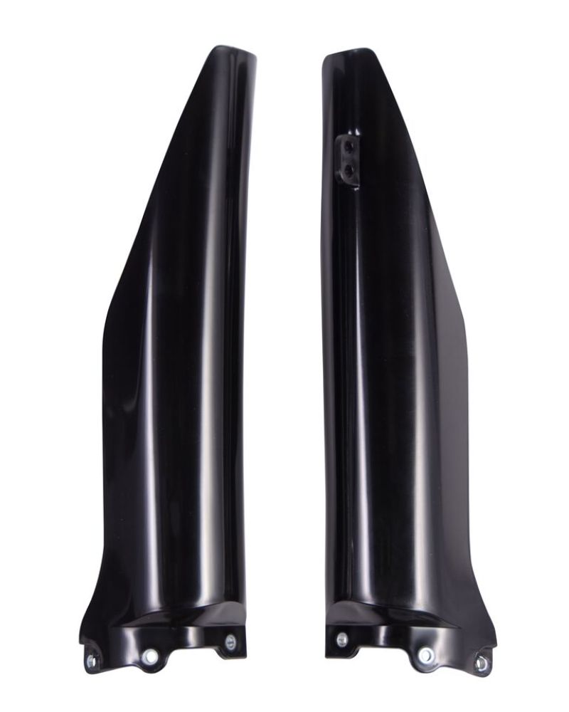 Acerbis 04-06 Kawasaki KX125/KX250 Lower Fork Cover Set - Black