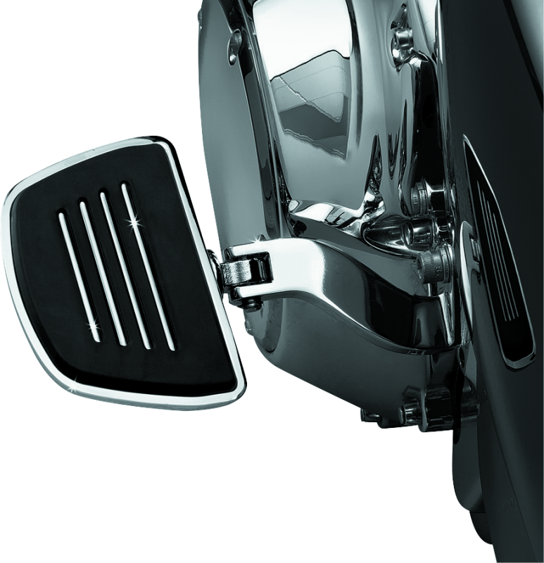 Kuryakyn Premium Mini Board with Male Mount Adapter Chrome - Compact Support for Powersports Vehicles