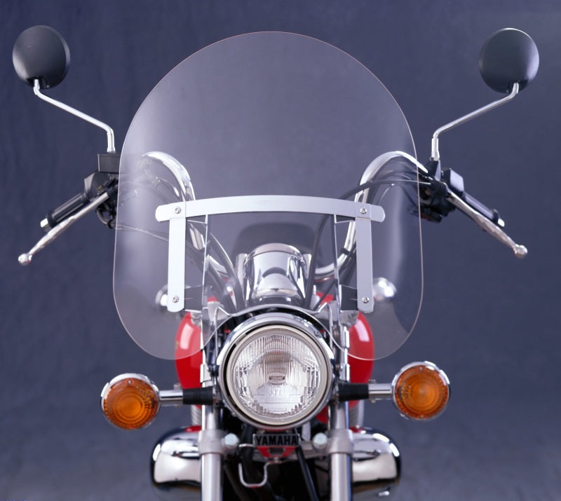 National Cycle NC125A Dakota 3.0 Windshield for Harley FXR, Suzuki LS650, Yamaha XV535 - Clear