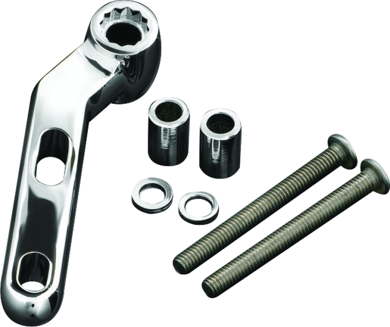 Kuryakyn Drink Holder Clutch or Brake Perch Mount Kit Chrome - Part 1472