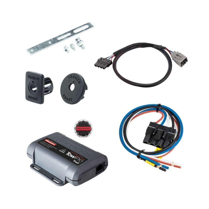 REDARC Tow-Pro Elite Trail Brake Controller Kit for Jeep Wrangler, Rubicon, Gladiator – CIKTP-NA-006