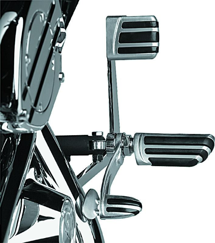 Kuryakyn Pilot Pegs with Stirrup Male Mount Adapter Chrome for Powersports Bikes