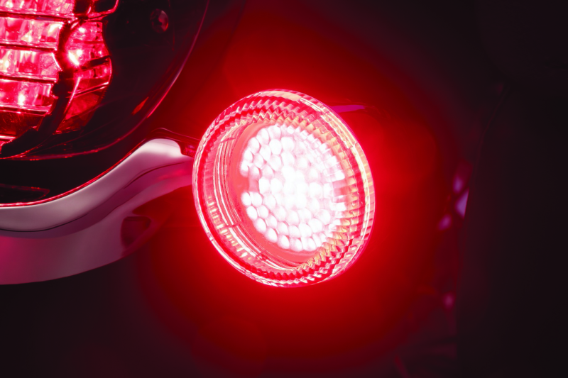 Kuryakyn Luminez LED Rear Turn Signal Insert 1156 Red for Harley-Davidson