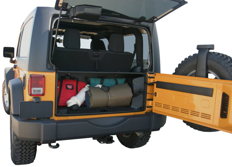 Tuffy Products Jeep Wrangler JK Tailgate Security Enclosure - Black (Part #282-01)