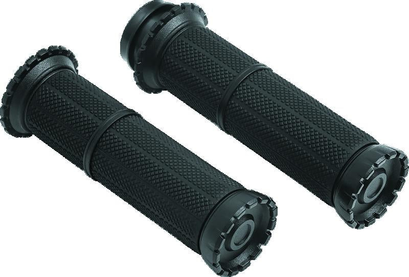 Kuryakyn Riot Grips Throttle-By-Wire Satin Black Part #3583