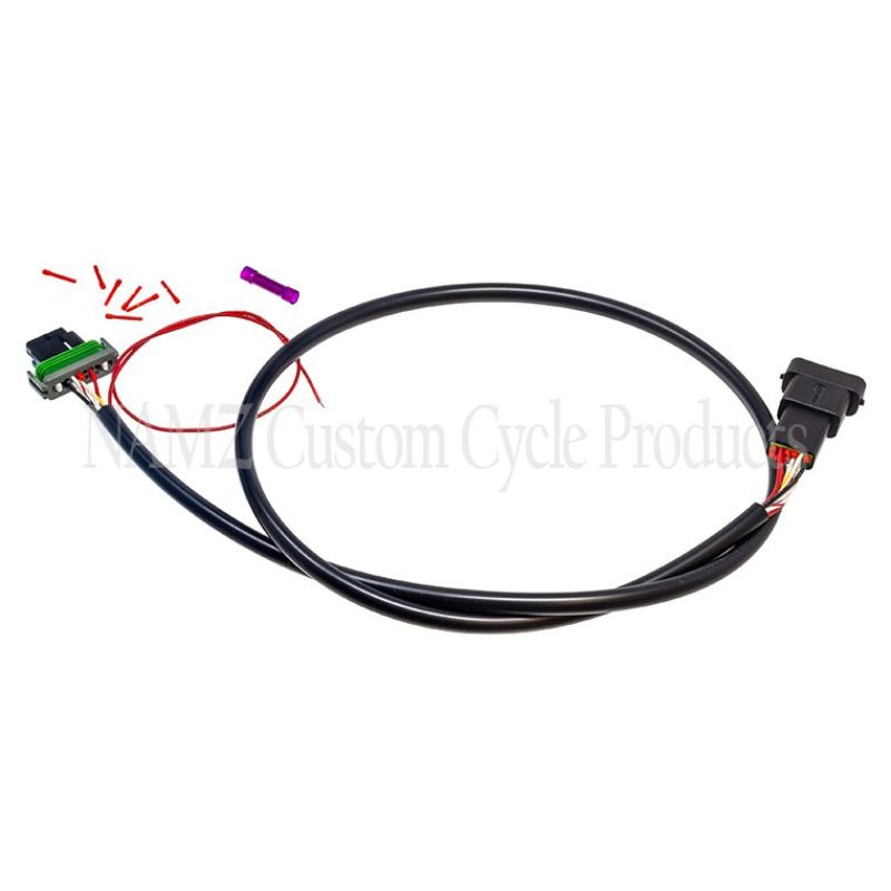 NAMZ 14-23 V-Twin Road King and Sportster Plug-and-Play Speedometer & Instrument Extension Harness - 36 Inches