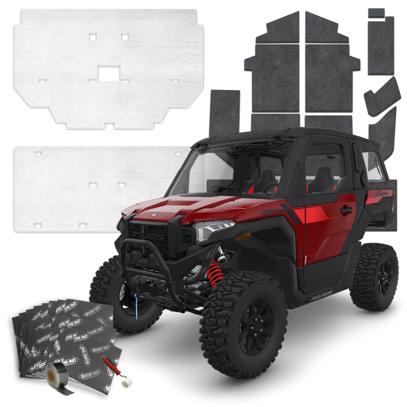 DEI 24-26 Polaris Xpedition ADV 2-Door Sound Control Kit – Reduces Engine Noise & Vibration for a Quieter Ride