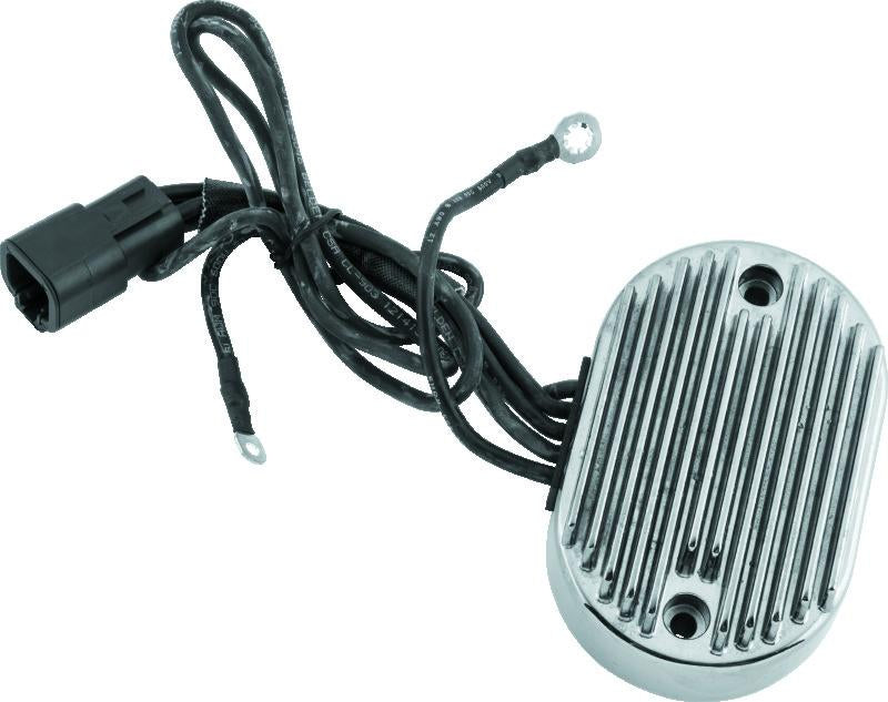 Twin Power 01-06 Softail Voltage Regulator Chrome - Replaces H-D 74540-01, 38 Amp