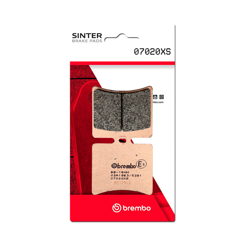 Brembo Powersports 07020XS Rear Brake Pad for Aprilia RS 125 and Atlantic 500