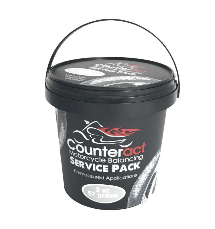 Counteract Motorcycle Balance Beads Shop Service Bucket - 20 Packs of 2 oz Bags