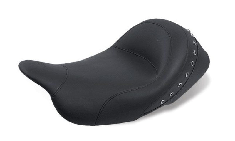 Mustang Motorcycle 76028 Standard Touring Solo Seat for Harley Davidson Electra Glide and Road King (2008-2010)