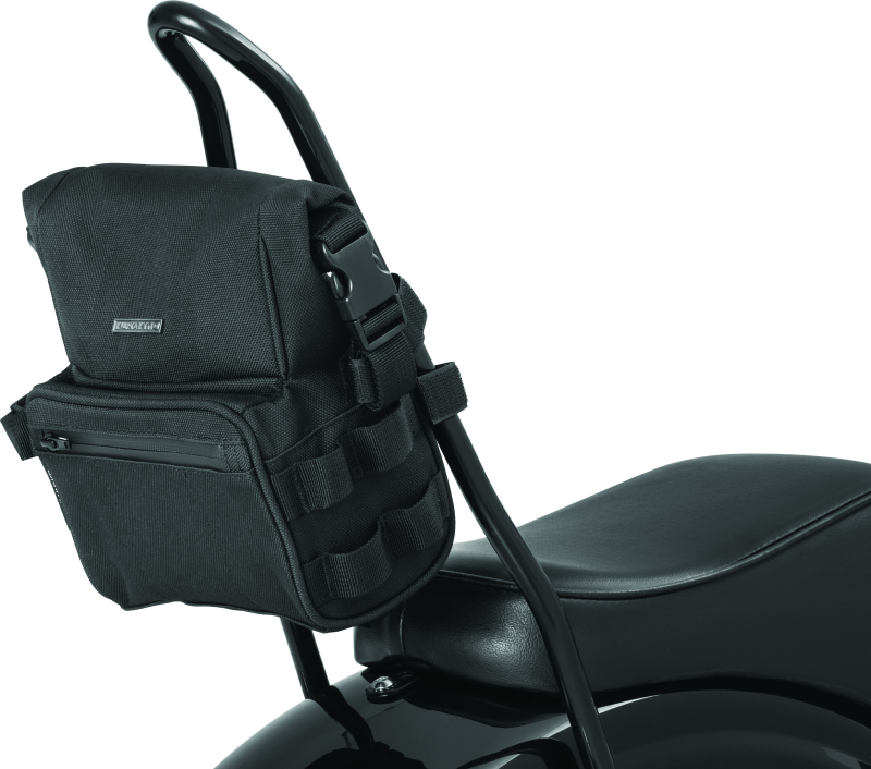 Kuryakyn Barrio Bag Powersports Stash Pouch with MOLLE Attachments and Roll Top Design
