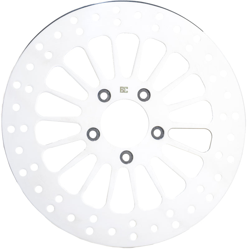 Bikers Choice 08-16 Touring Low and Slow 11.8 Inch Polished Front Brake Rotor for Harley Davidson