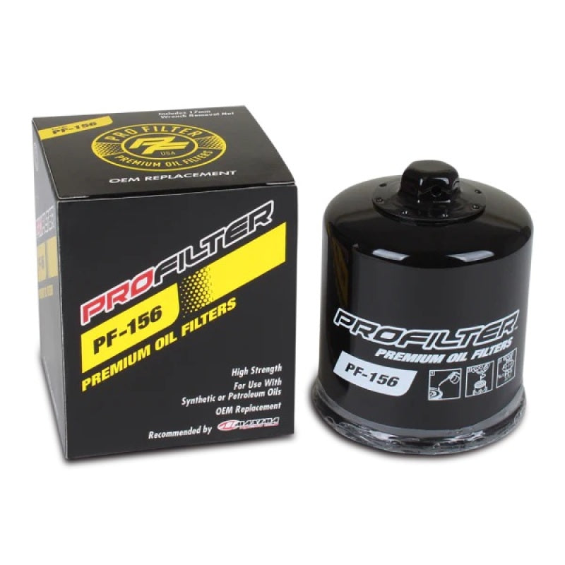 ProFilter KTM PF-156 Premium Oil Filter with M-Pleat Technology and Silicone Anti-Drain Back Valve