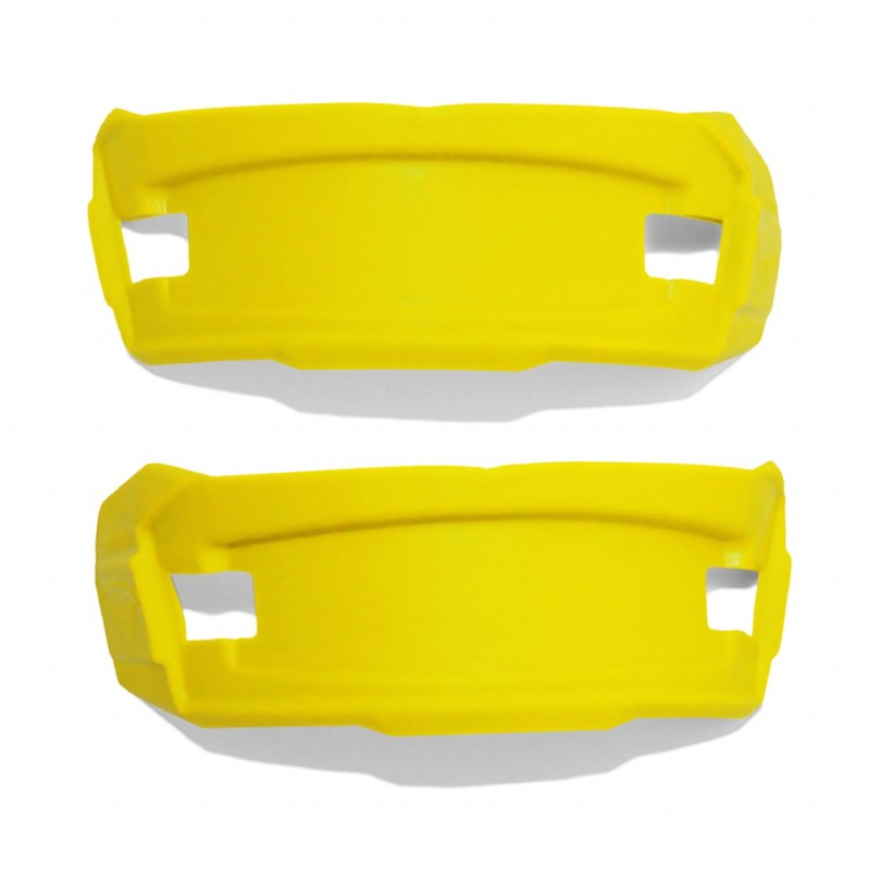 Cycra Fork Protector Pad Kit - Yellow for Enhanced Fork Leg Protection