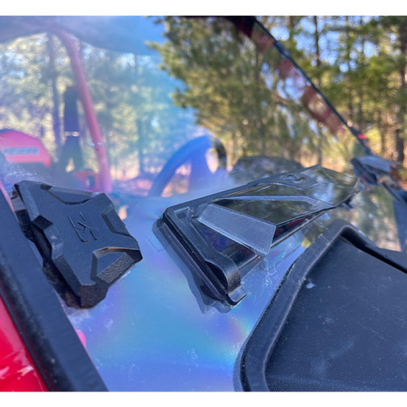 Seizmik Vented Windshield for Polaris RZR XP 1000 and Turbo Models – Easy Toolless Installation