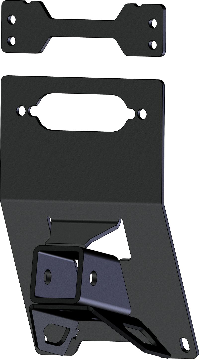 KFI Polaris Ranger Pro XD & Ranger SP 570 2-Inch Receiver Hitch Front Lower by KFI Part #102005