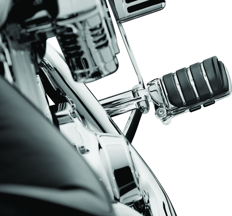 Kuryakyn Switchblade Pegs with Male Mount Adapter - Chrome for Forward Controls and Cruise Pegs