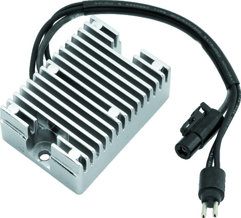 Twin Power 94-03 Harley Davidson XL Voltage Regulator Chrome – Replaces H-D 74523-94, 22 Amp