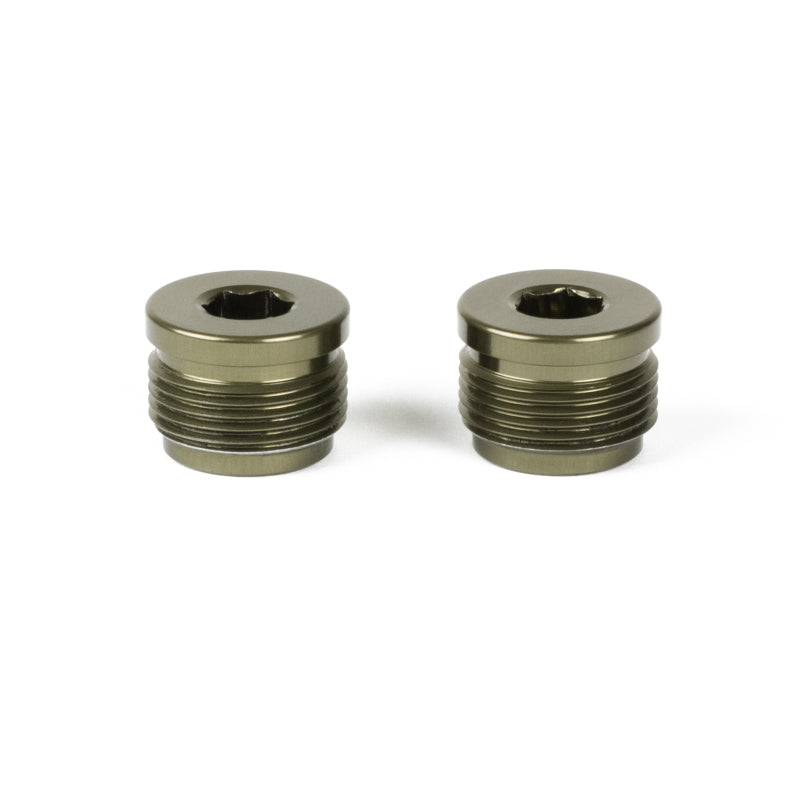 Renthal Revo PDS04 Aluminum Gold End Cap for Powersports Applications